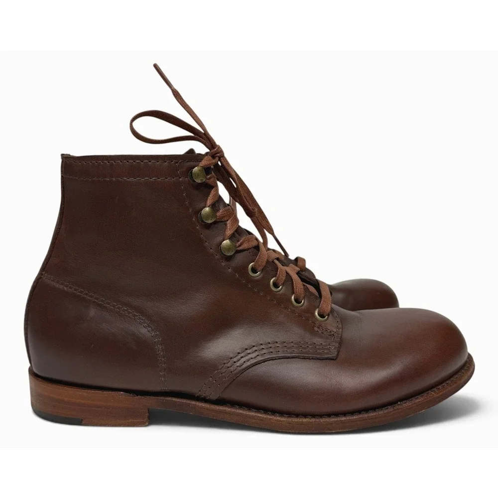 Walk Over Boots Mens 11 M Brown Jagger Lace Up Leather Made in USA Heritage